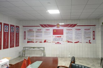 烏魯木齊某消防公司文化墻